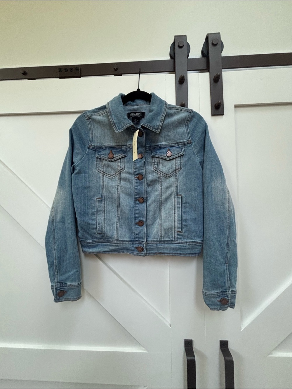 Jou Jou Light Wash Denim Jacket